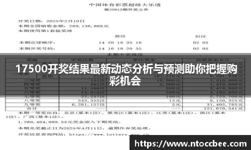 17500开奖结果最新动态分析与预测助你把握购彩机会