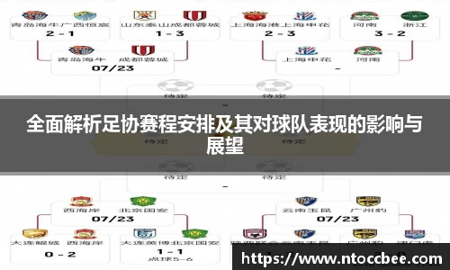 全面解析足协赛程安排及其对球队表现的影响与展望